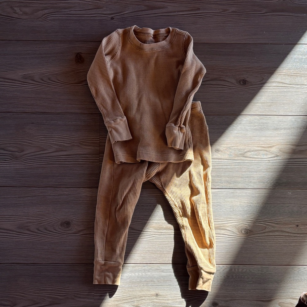 Nobel waffle Pajamas- 3T